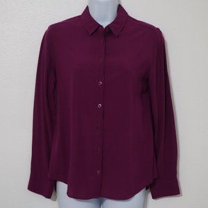Purple Long Sleeves Top